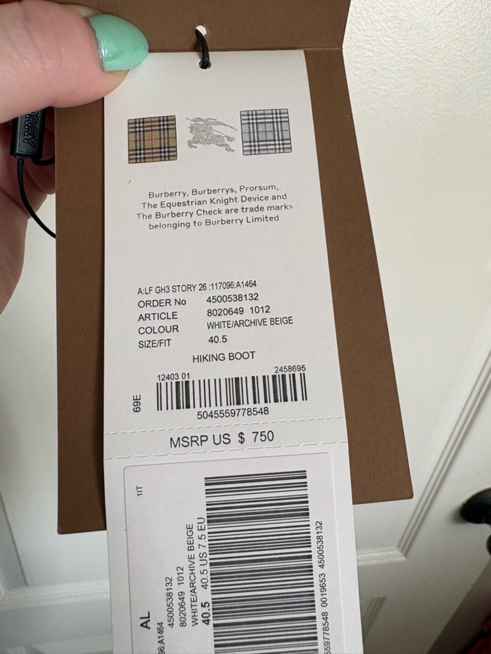 Burberry Rain/Snow boots - Picture 13 of 14